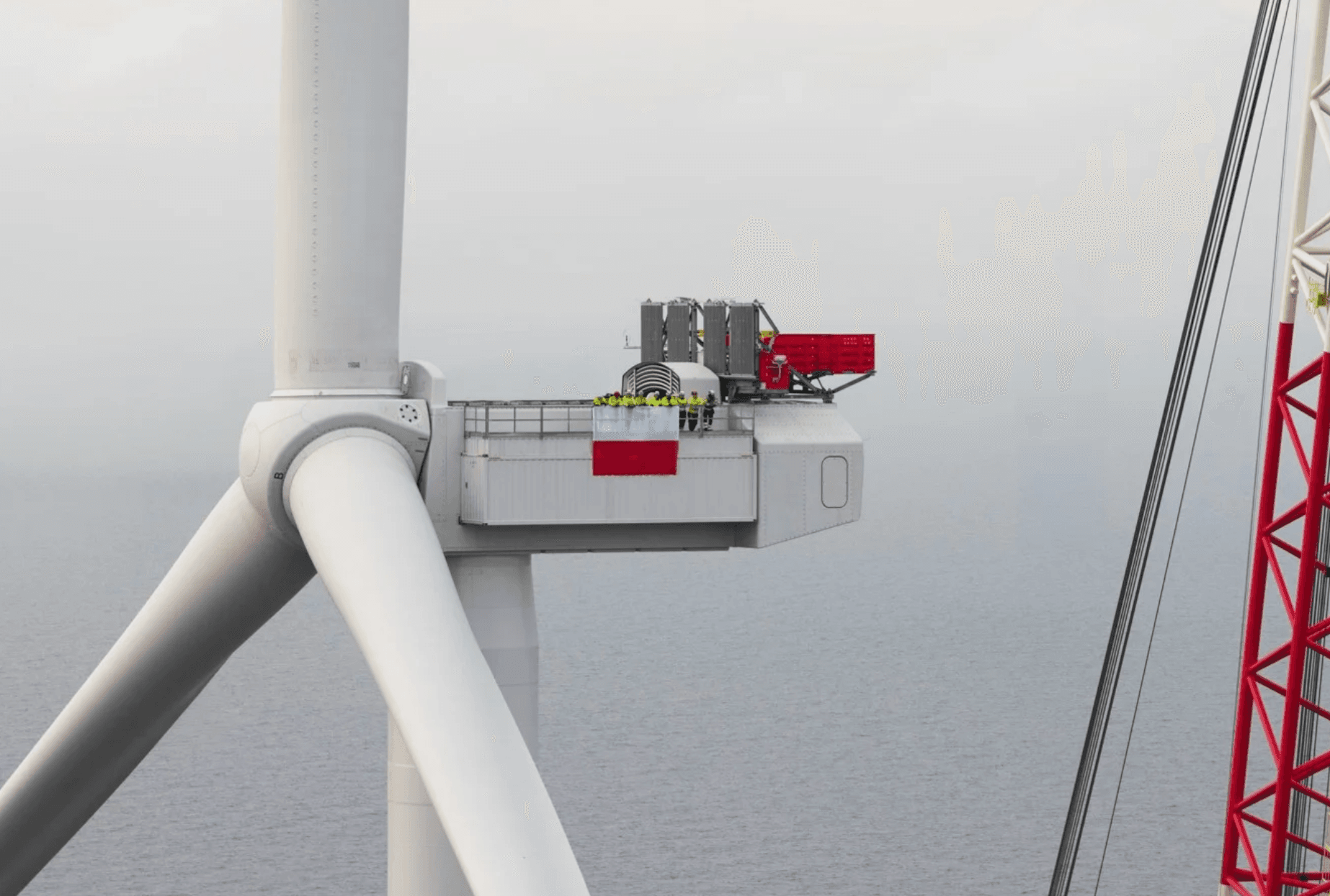 Pierwsza gondola Baltic Power